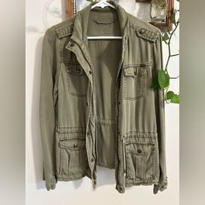 Max Jeans Olive Green Jacket